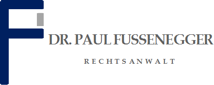 Rechtsanwalt Dr. Paul Fussenegger